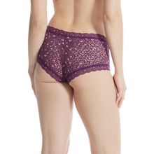 Cross-Dyed Boyshort | Black Tulip/Lavender Tea