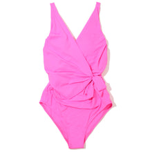 Swim Wrap One Piece | Unapologetic Pink