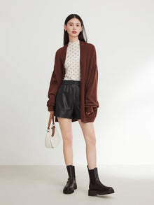 Wool Jacquard Sweater | Beige