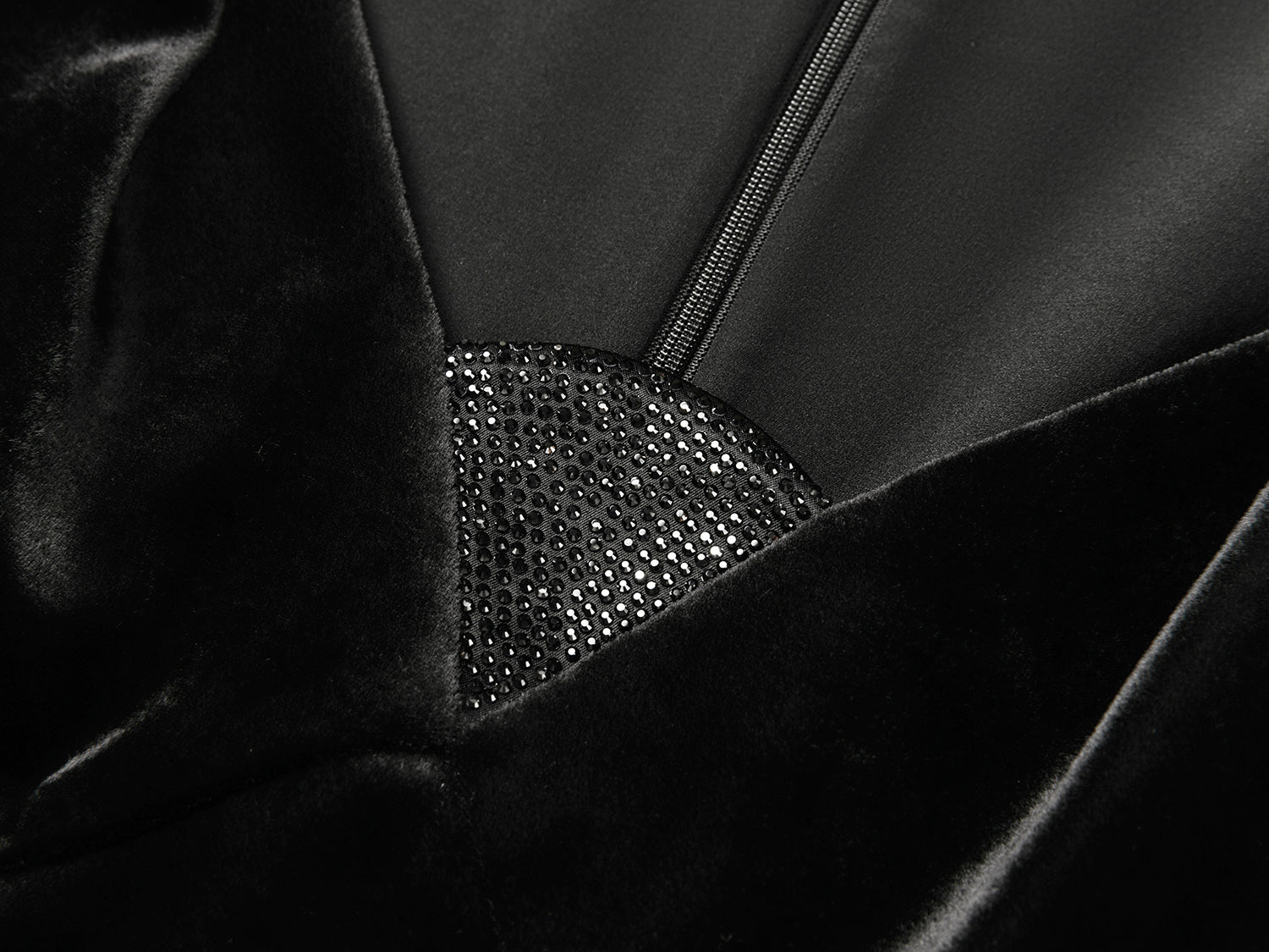 Acetic Acid Blend Dress | Black