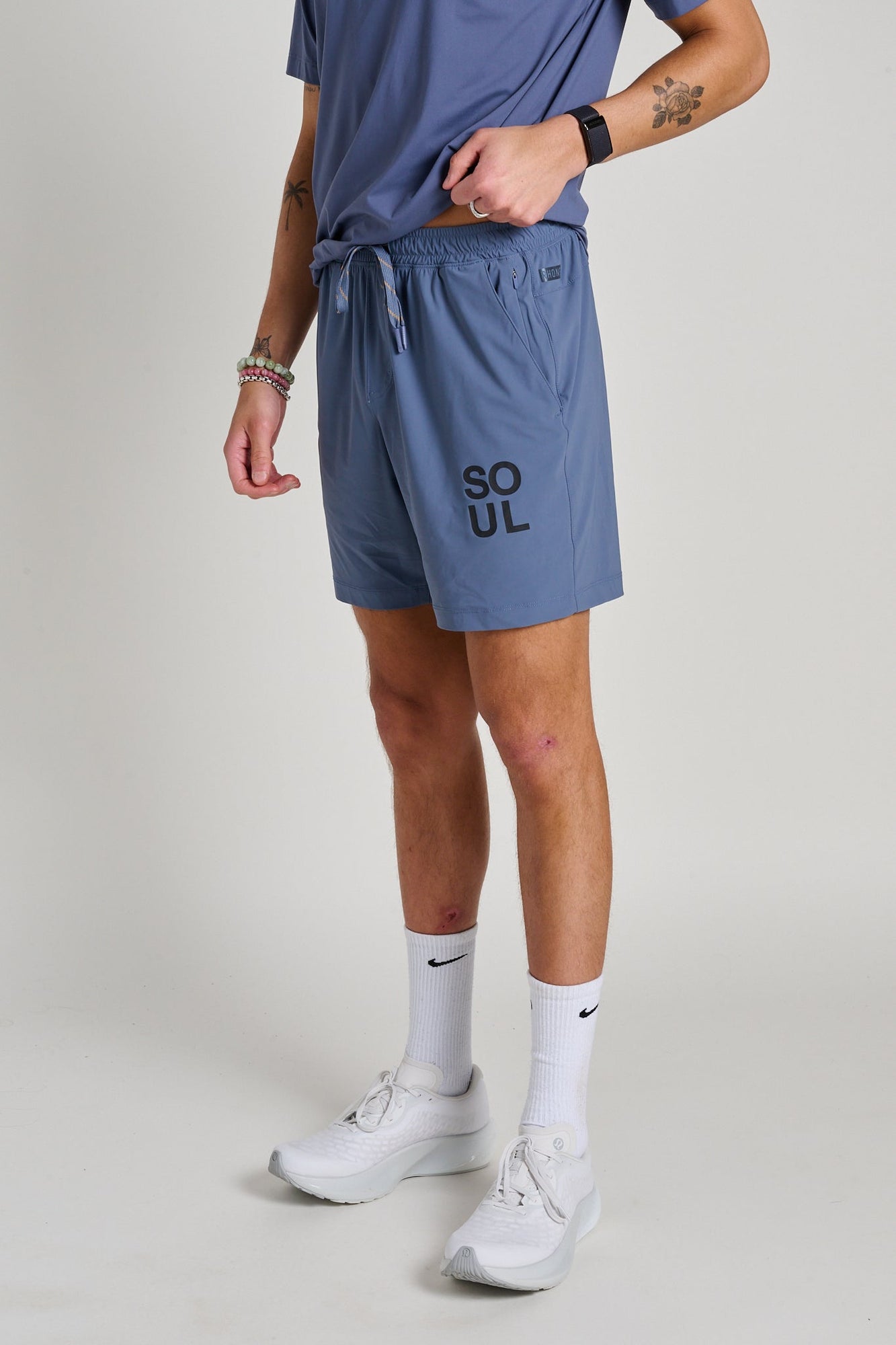 Rhone | 7" Pursuit Short - Unlined | Shale Blue