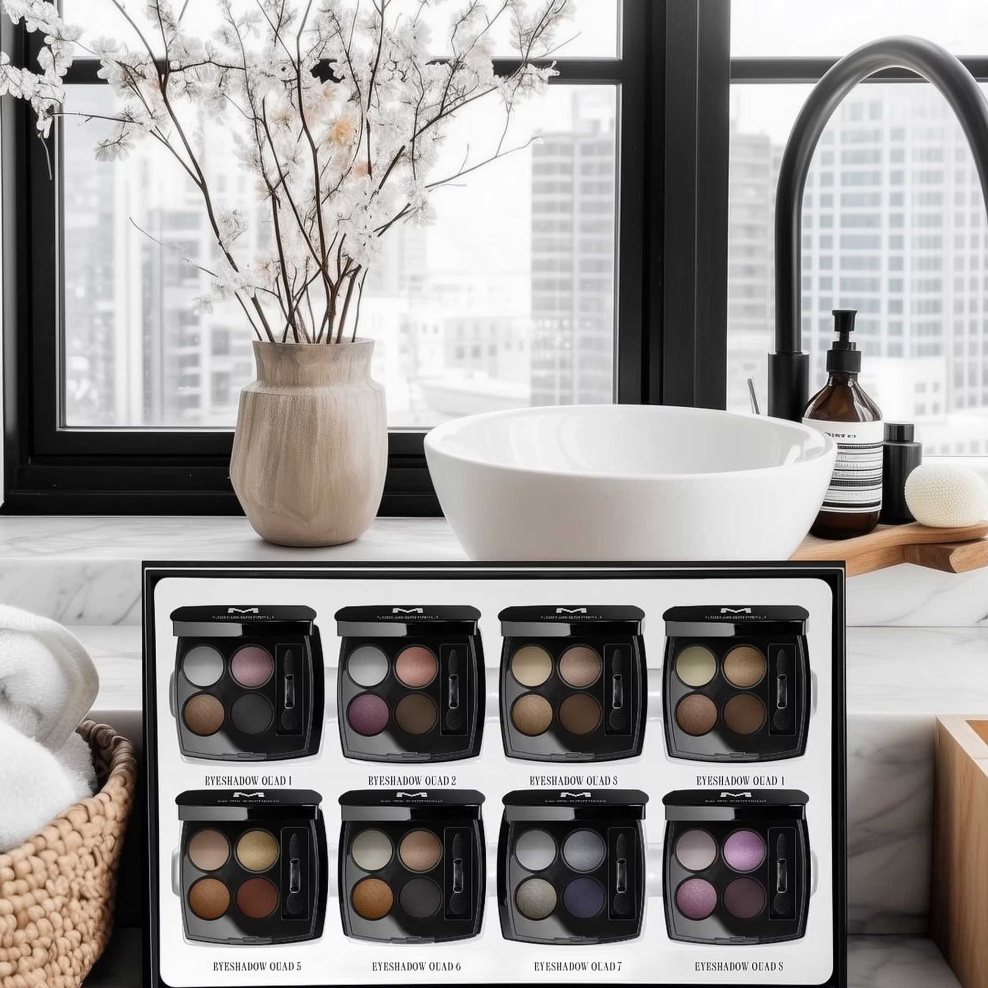 Monograph Collection Powder Eyeshadow Quads Portfolio | Multi