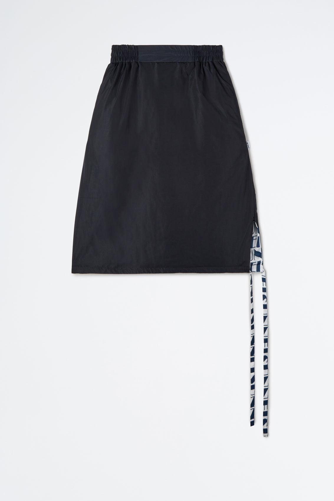 Reversible Logo Elastic Skirt | Women | Navy x White