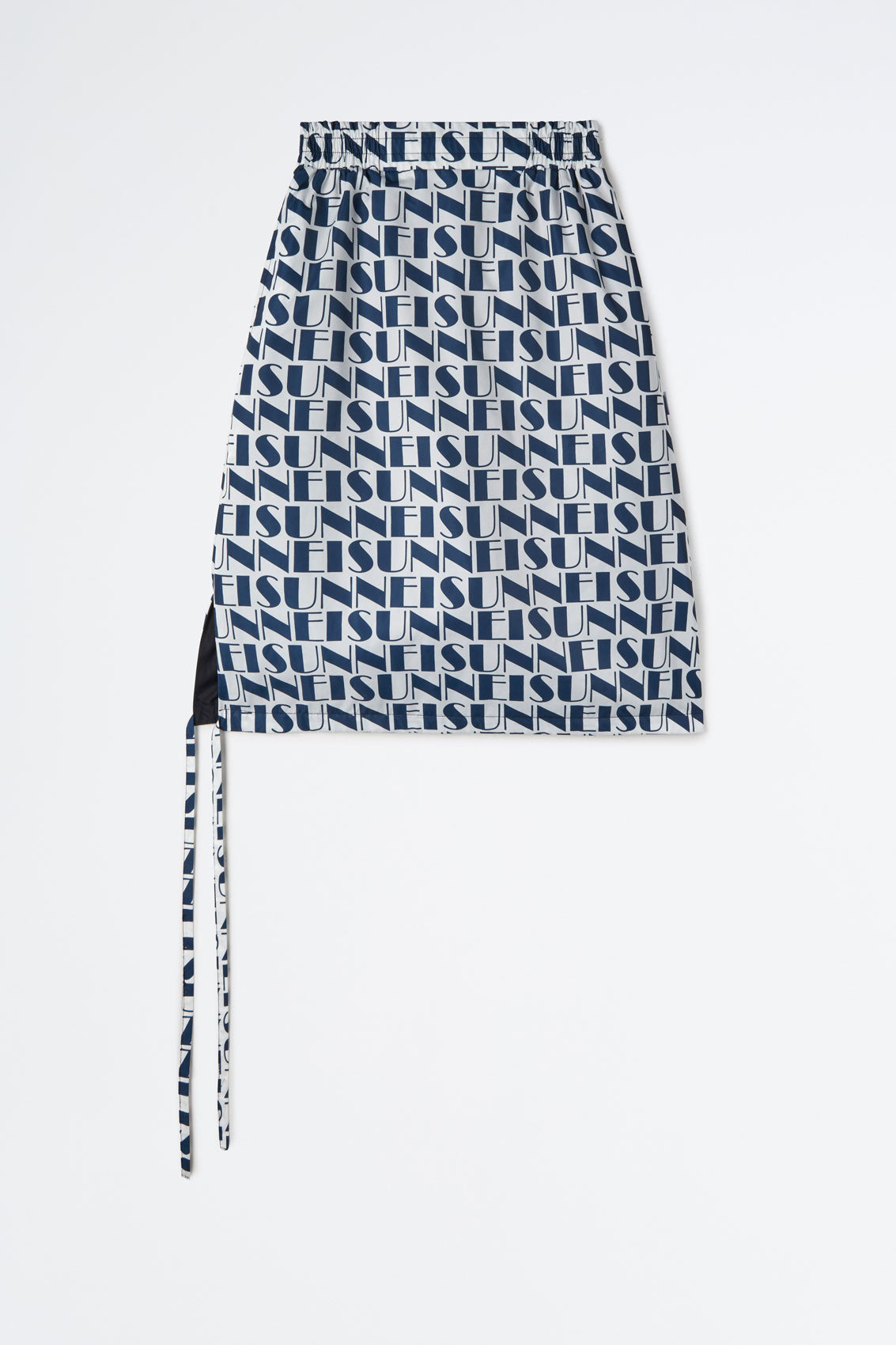 Reversible Logo Elastic Skirt | Women | Navy x White