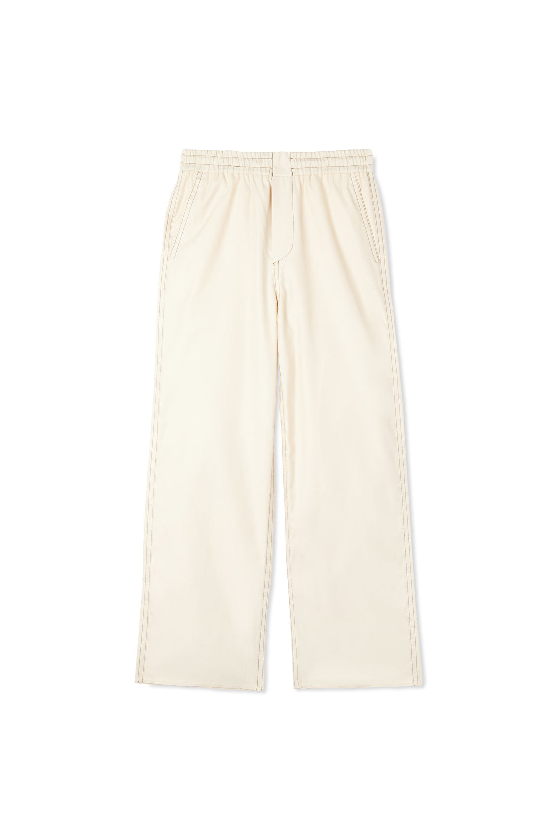 Elastic Pants | Men | Light Beige