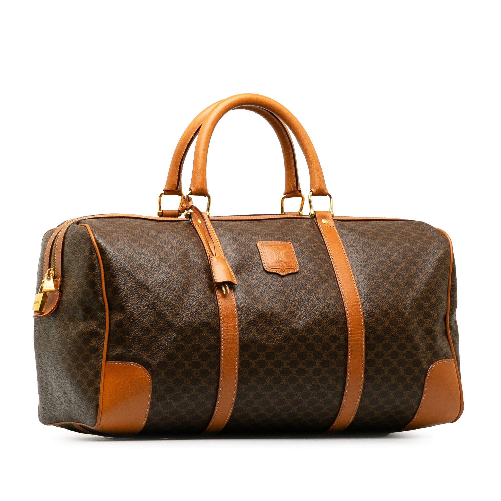 Céline Pre-Owned Macadam Travel Bag | Women | Brown