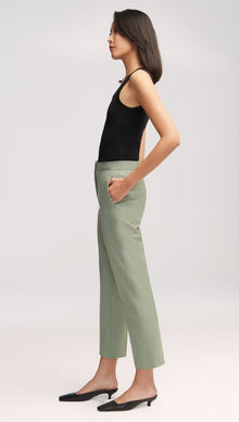 Tailored Trouser in Seasonless Wool | Sage