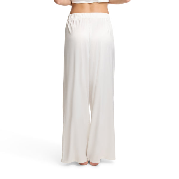 Satin Sleep Pant | Light Ivory