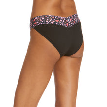 Cotton V-Kini | Black/Love Nest