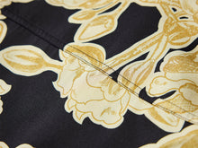 Elegant V-Neck Ribbon Shirt | Yellow