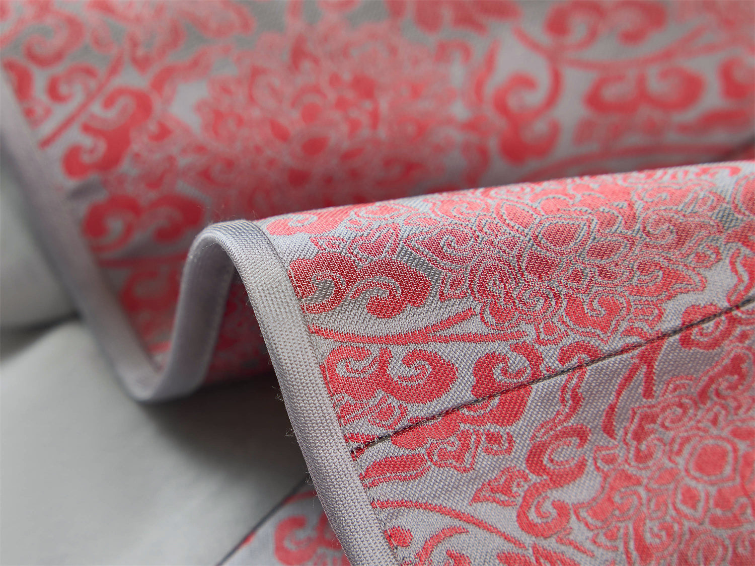 Chinese-style Mid-Waist Long Jacket | Pink
