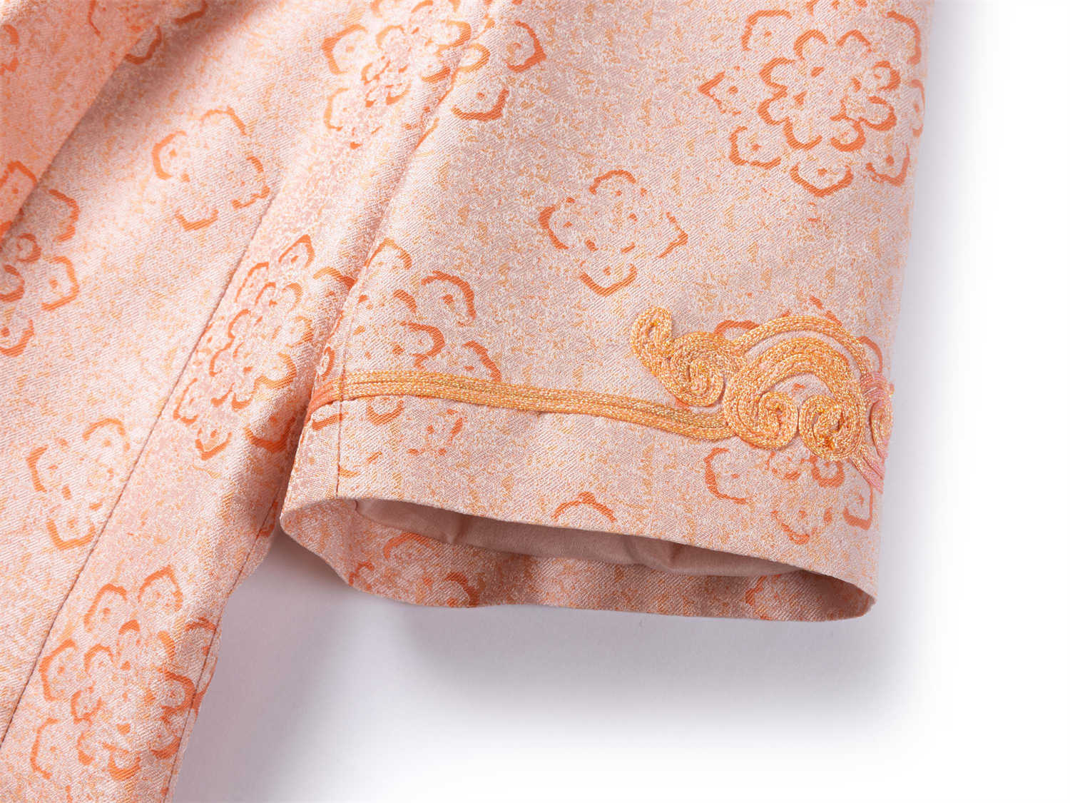Chinese-style Dress | Orange
