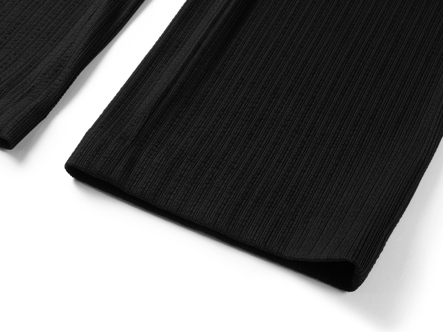 Stretch Denim Suit Pant | Black