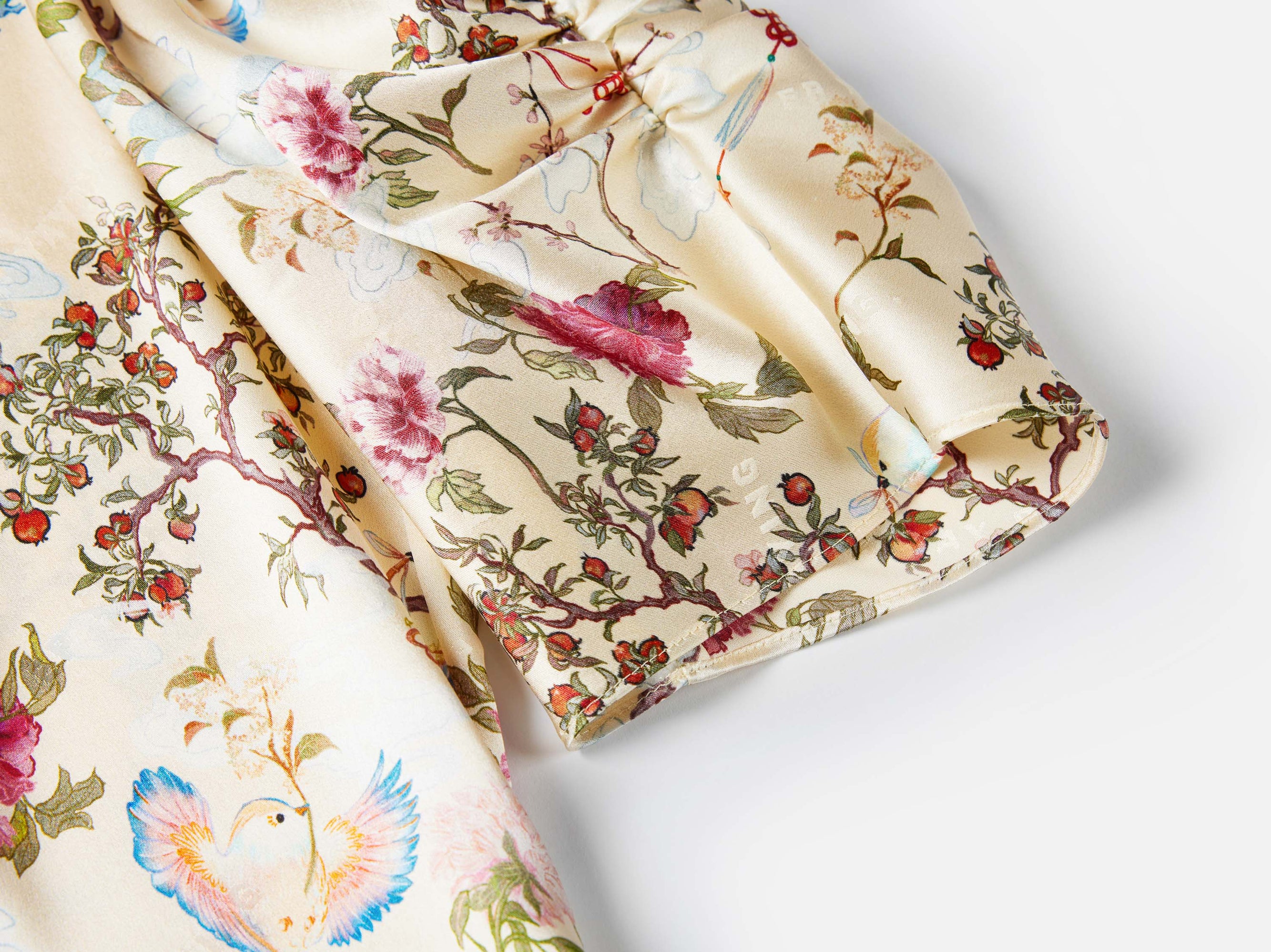 Floral Dress | Beige