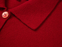 Polo Sweater | Red