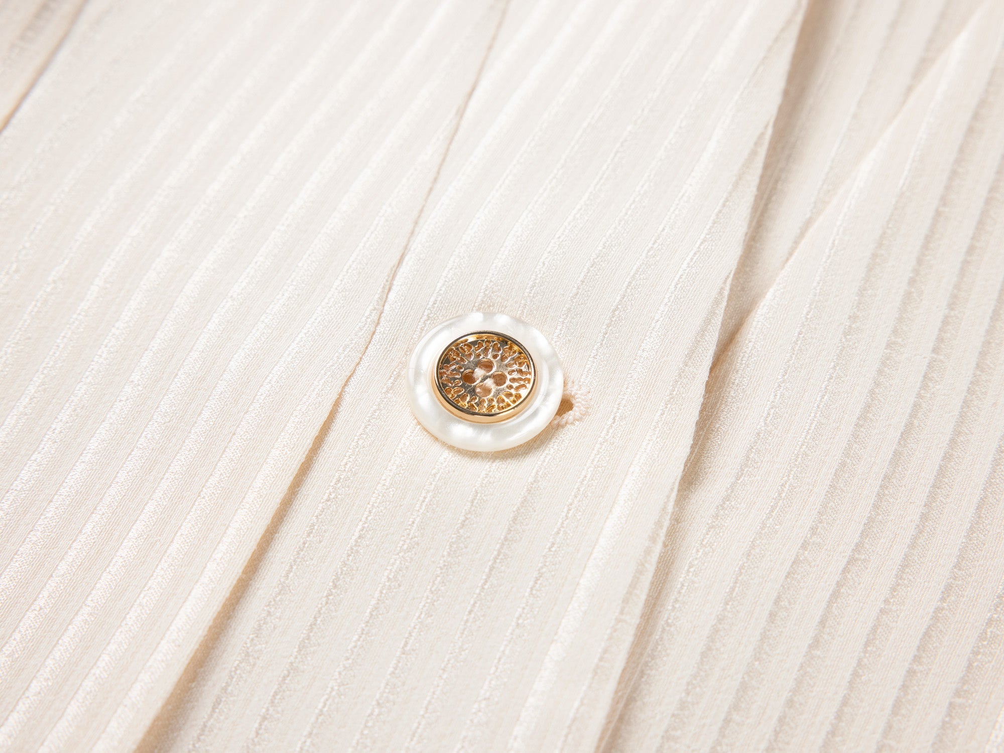 Flared Peplum Hem Blazer | Beige