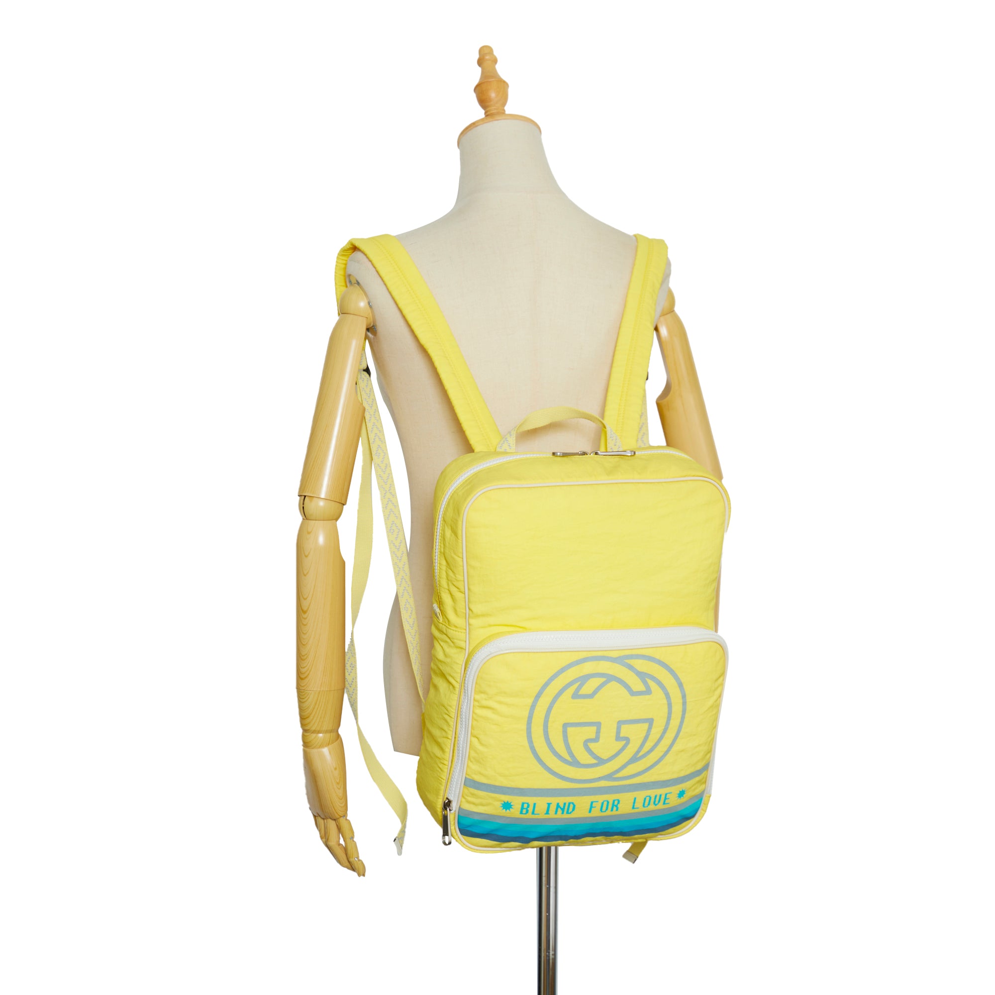 Gucci Pre-Owned Blind For Love Backpack | Women | Yellow