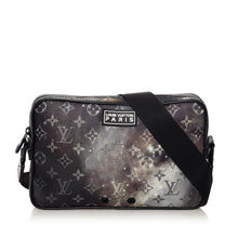 Louis Vuitton Pre-Owned Monogram Galaxy Alpha Hobo | Women | Black x Gray