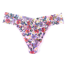 Signature Lace Original Rise Thong | Pink Multi