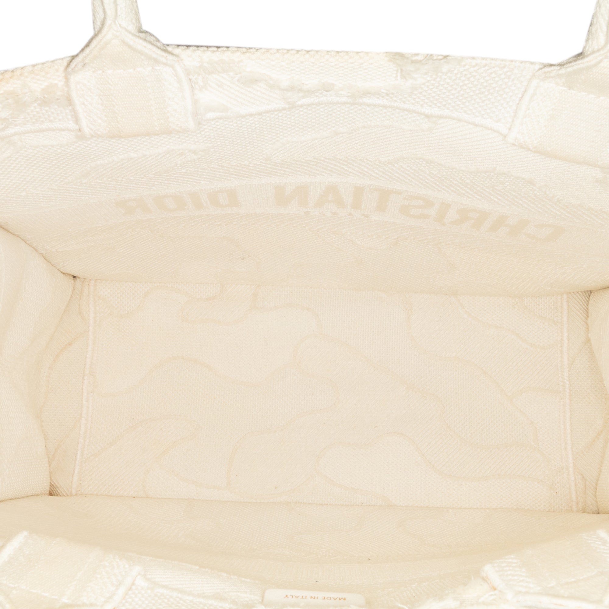 Dior | Pre-Owned Medium Camouflage Book Tote | White