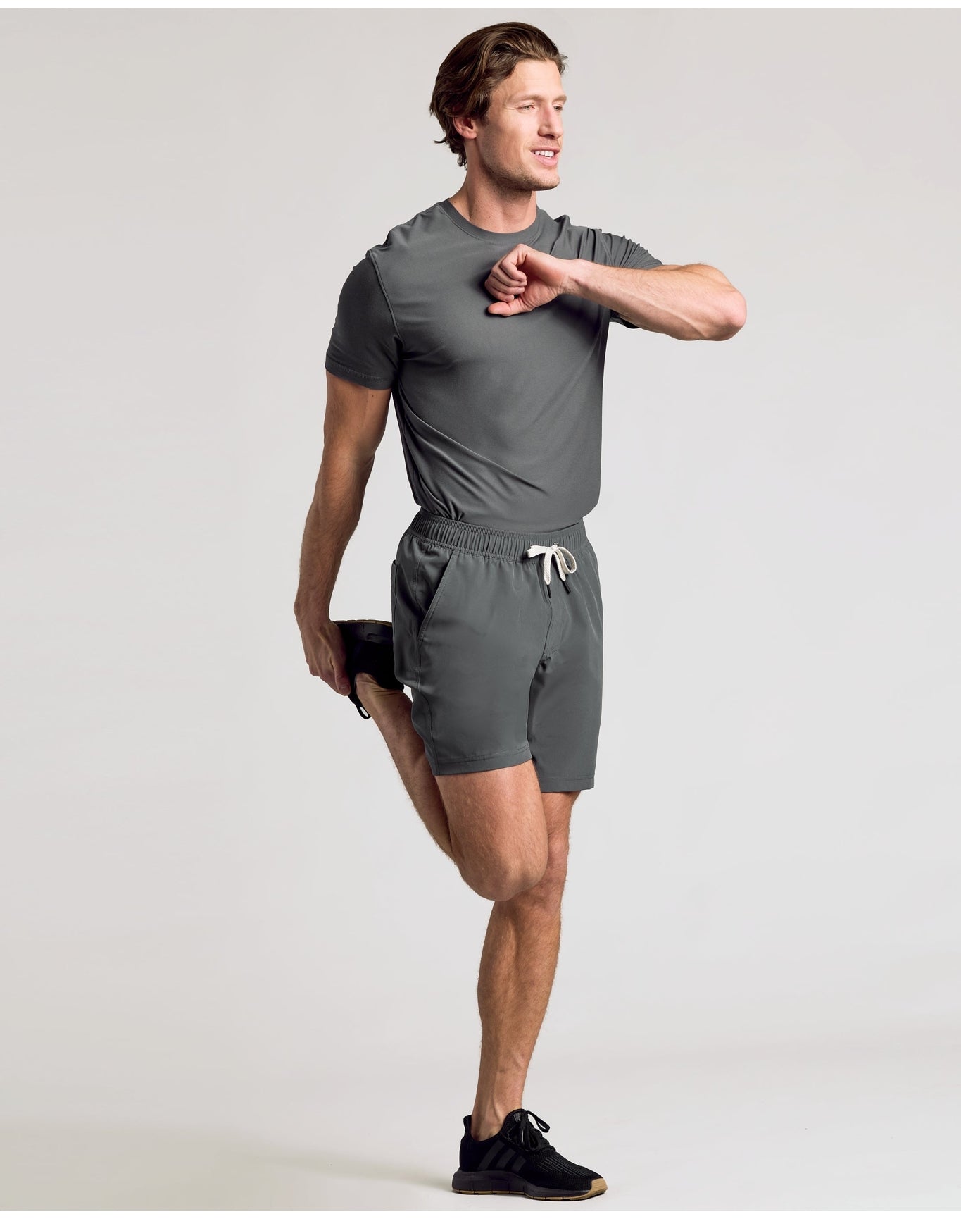 9" Active Quick Dry Shorts | Carbon