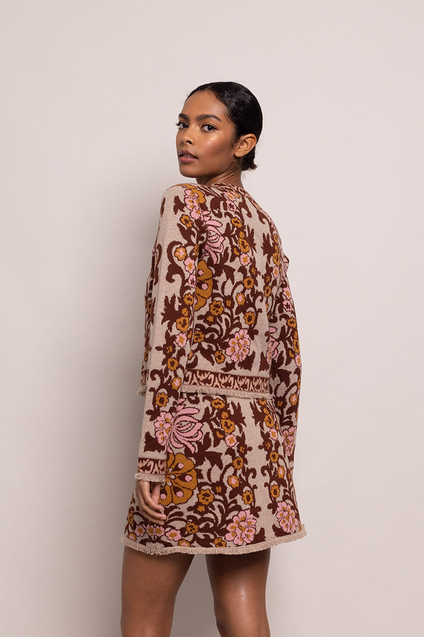 Lindy Skirt | Bogata Scarf Blush