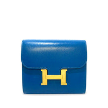 Hermès Pre-Owned Constance Compact Wallet | Women | Blue