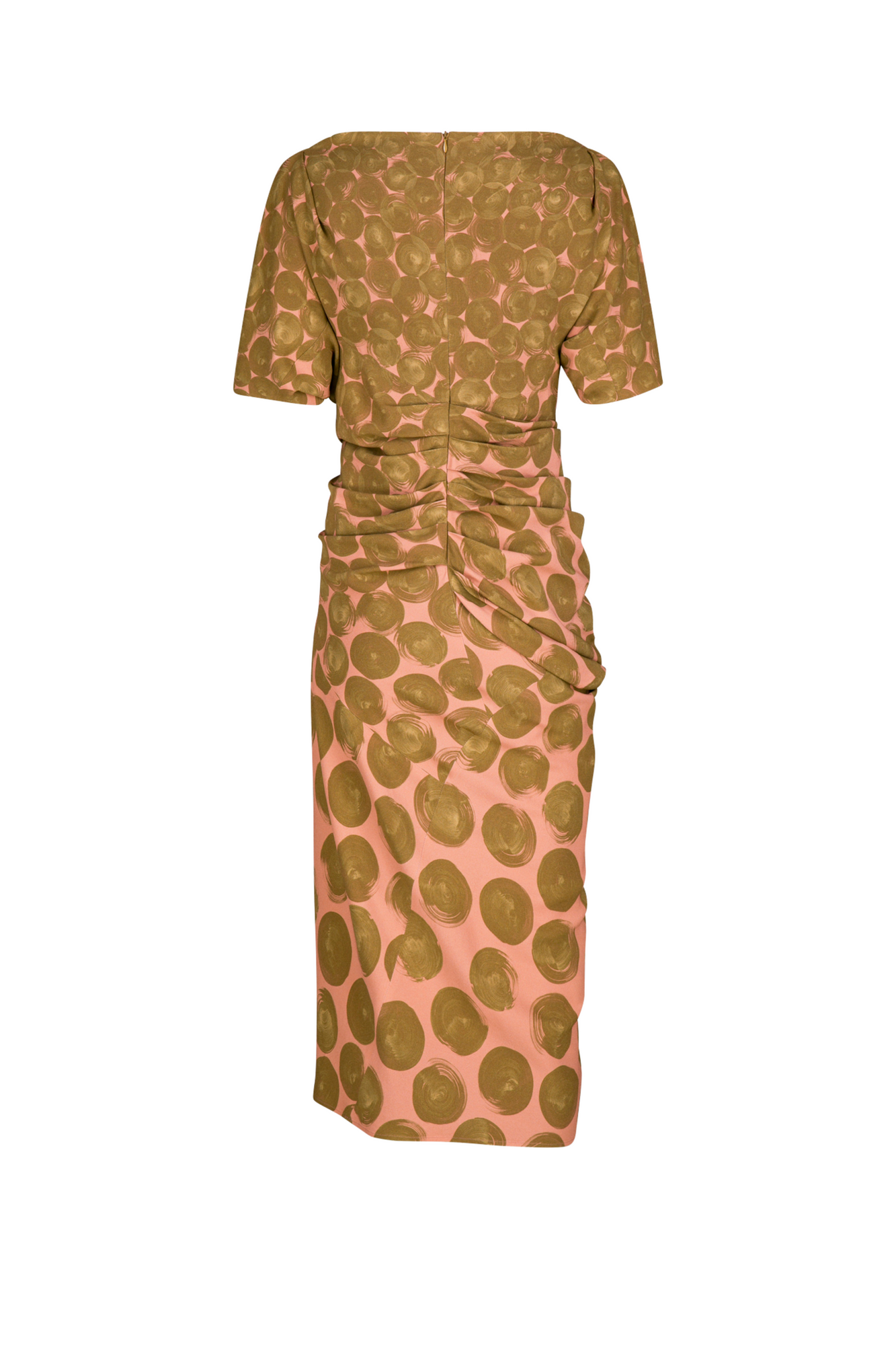 DRIES VAN NOTEN Dare Printed Draped Dress