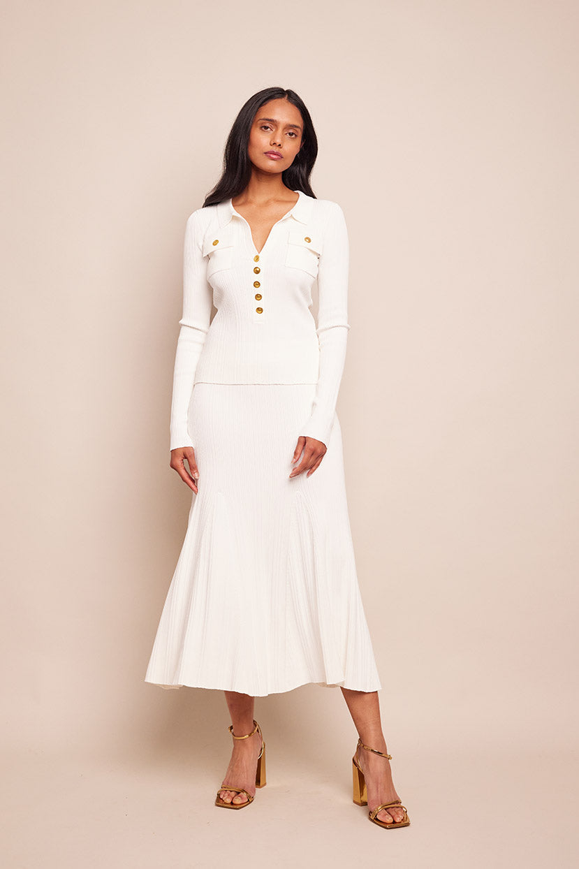 Dara Skirt | Ivory