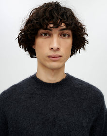 Mens | Classic Crew Sweater | Mineral Black