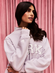 lavender + white