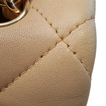 Chanel | Pre-Owned Jumbo Classic Lambskin Double Flap | Brown/Beige