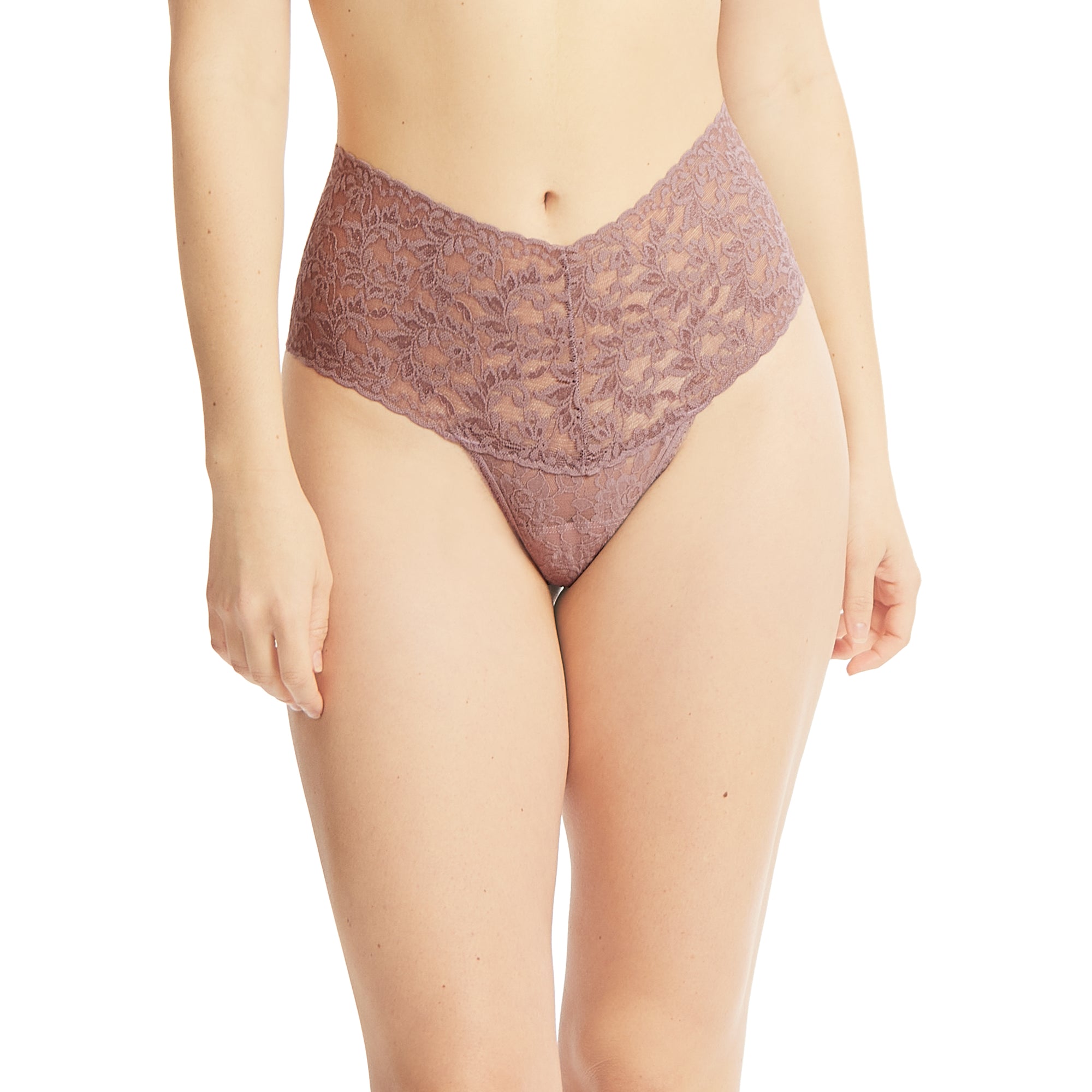 Retro Thong | Artichoke Heart Purple