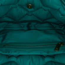 Chanel | Pre-Owned Small Iridescent Calfskin Chesterfield Flap | Blue/Turquoise