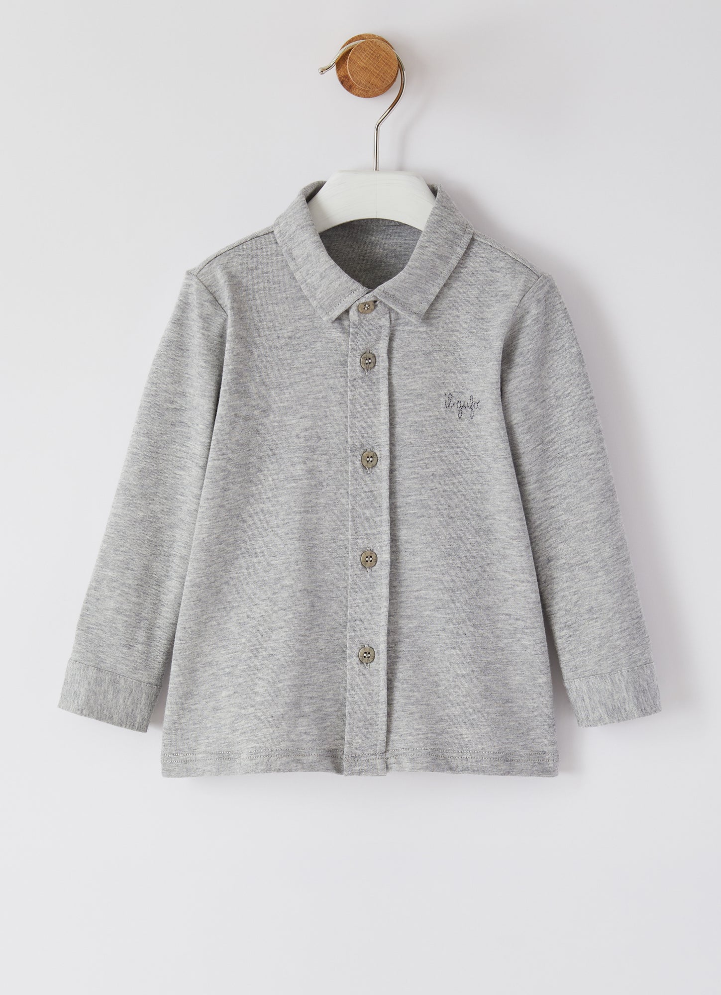 Cotton Jersey Shirt | Milk