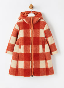 Damier Check Melton Parka | Rame