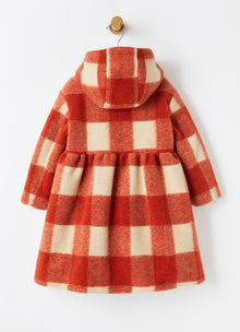 Damier Check Melton Parka | Rame