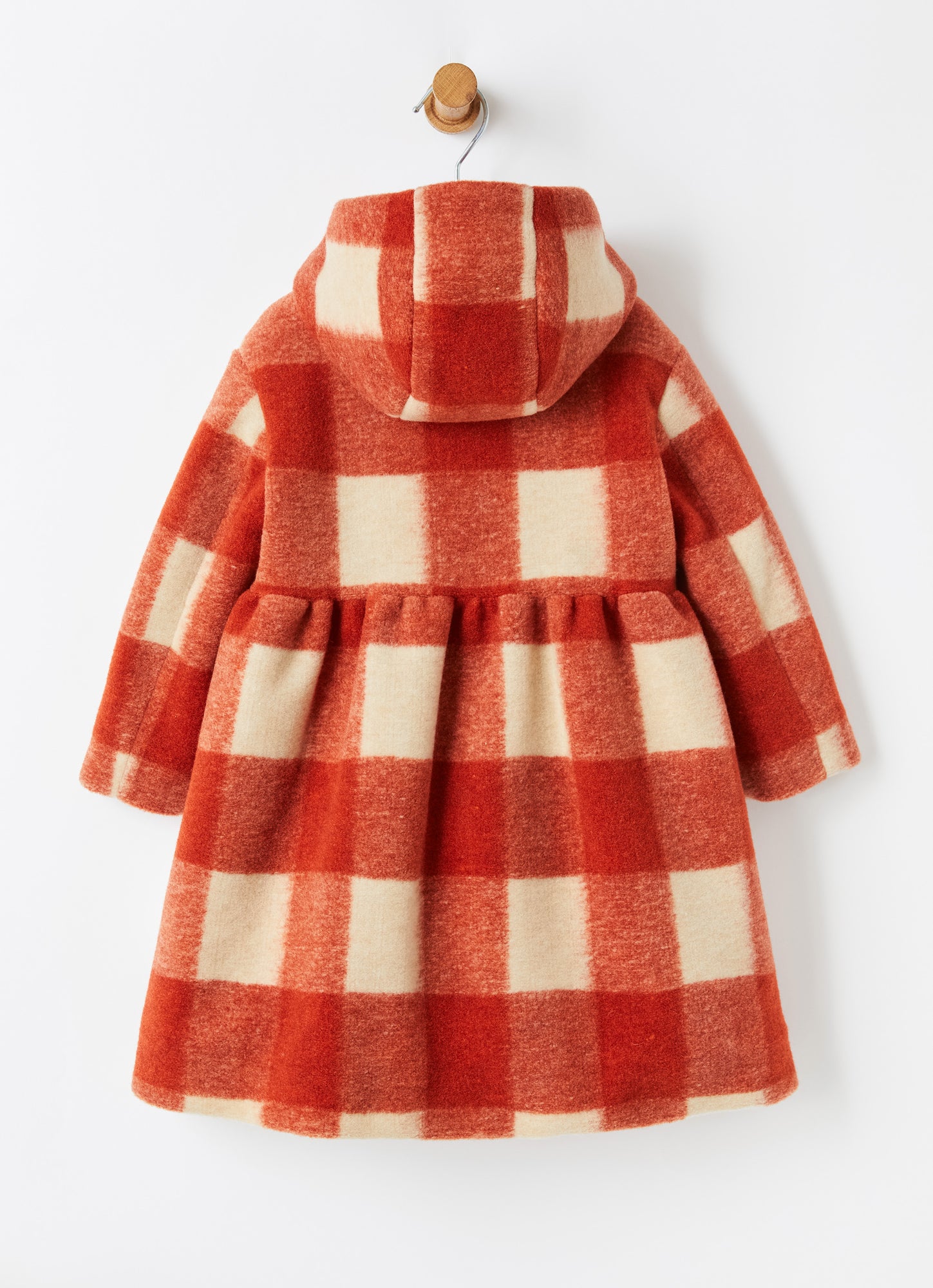 Damier Check Melton Parka | Rame