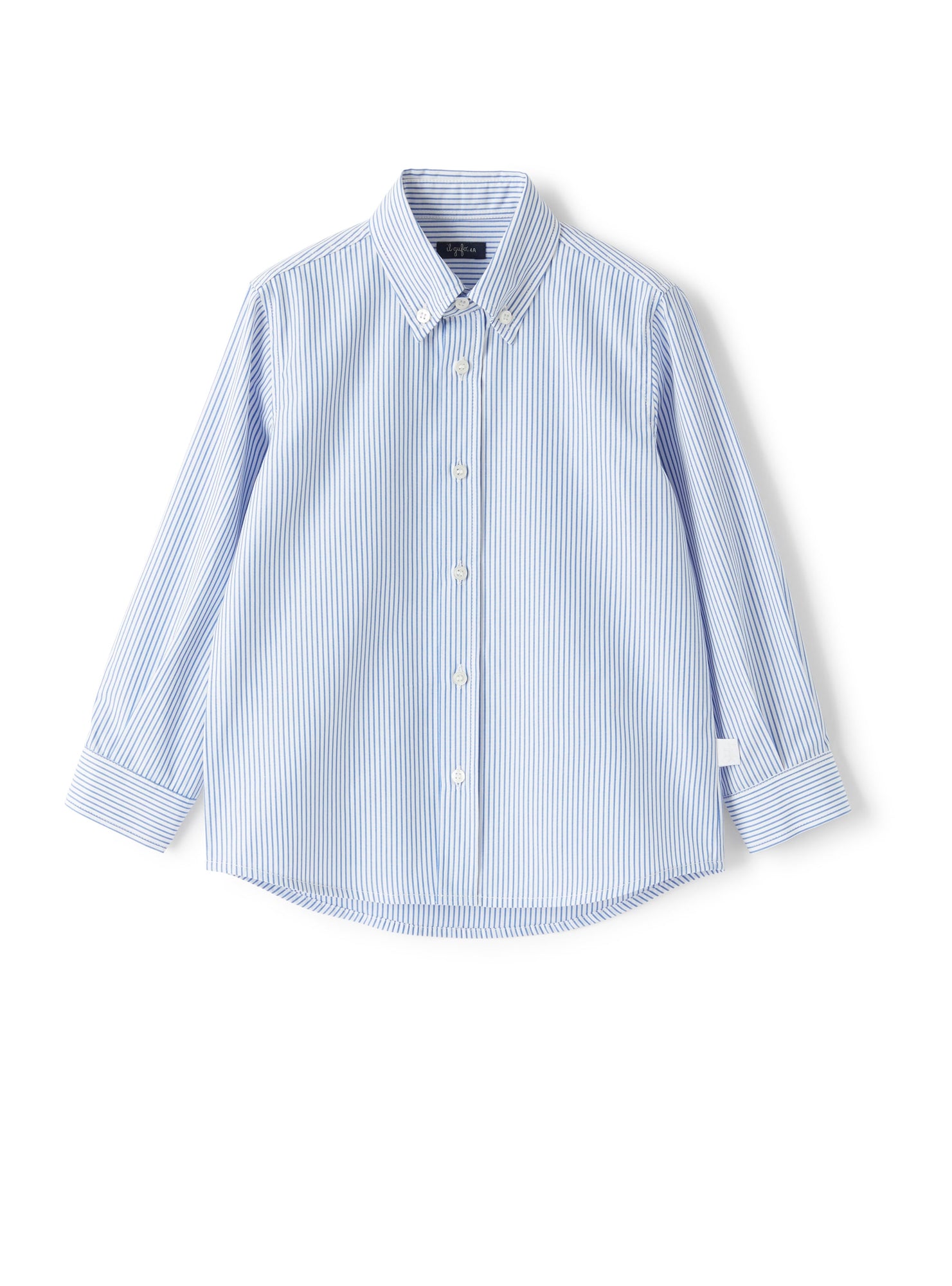 Shirt with A Fine Pinstripe | Blue Reef