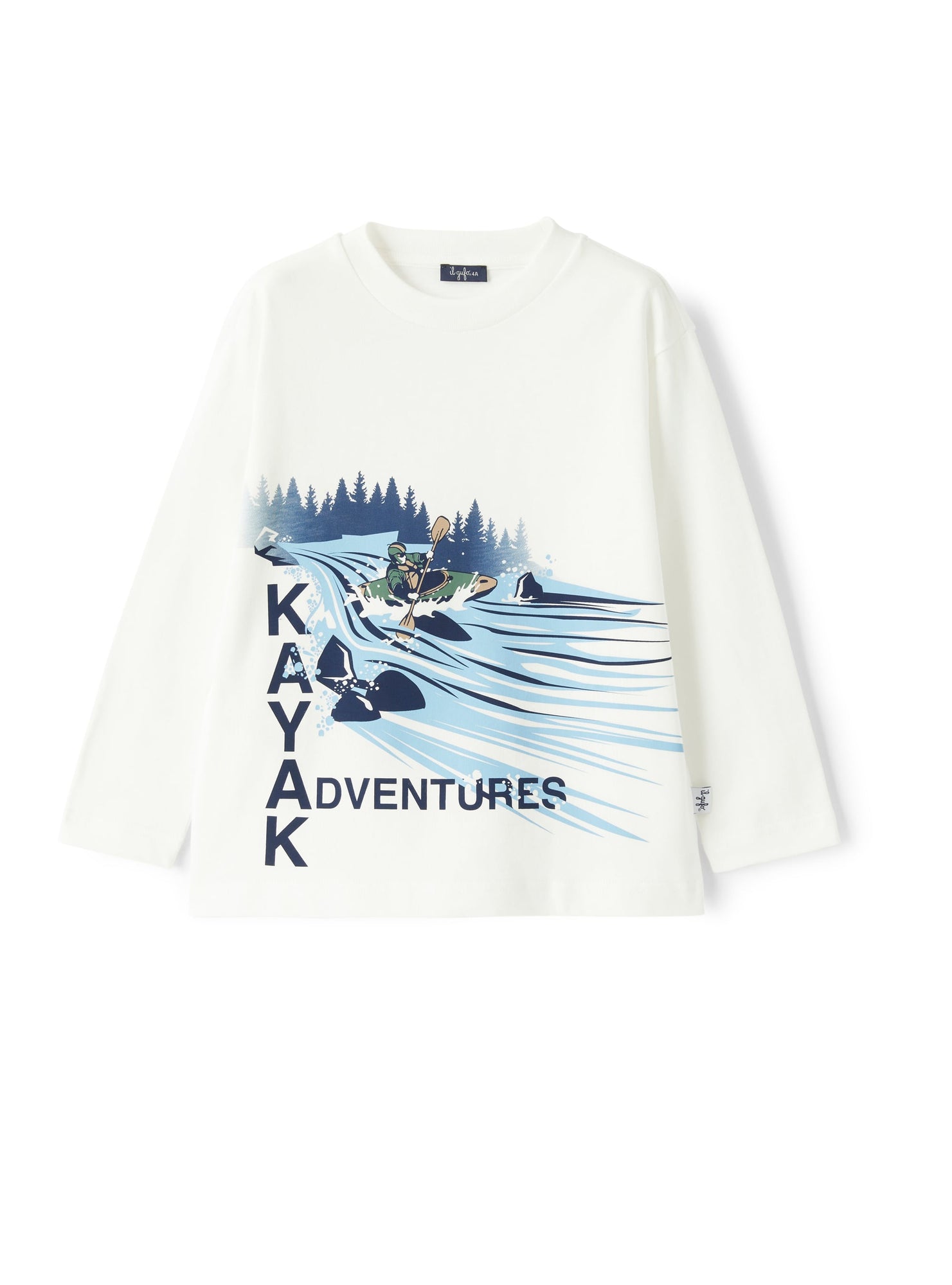 T-Shirt with Adventures Print | Milk