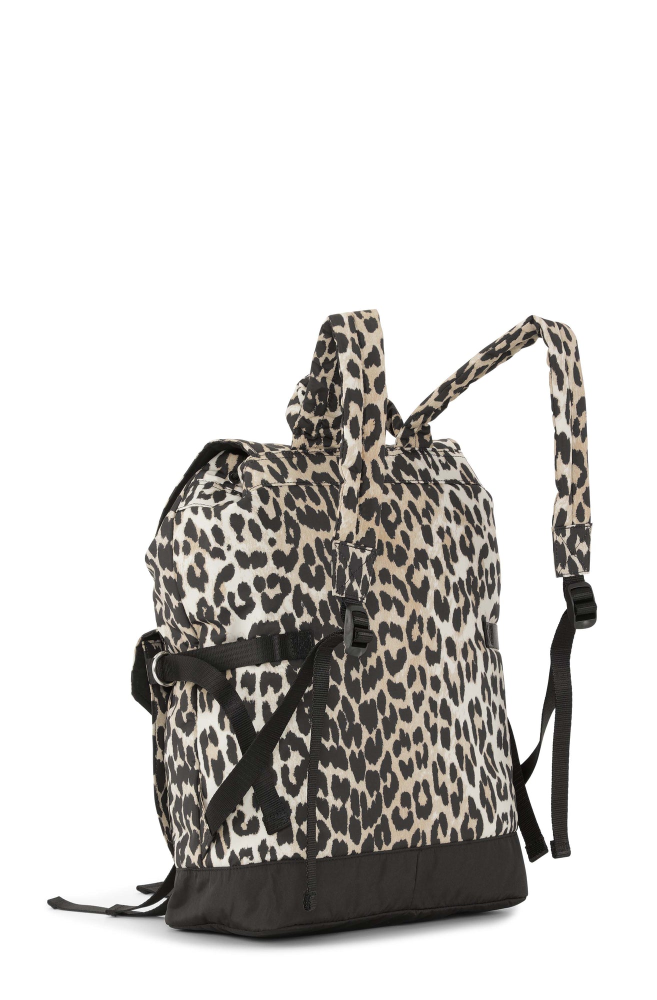 Recycled Tech Backpack Print | Leopard