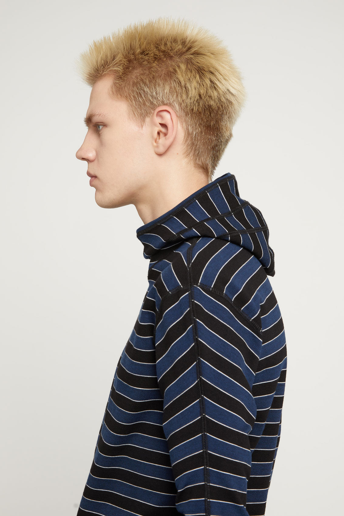 Top Hood | Unisex | Blue Striped