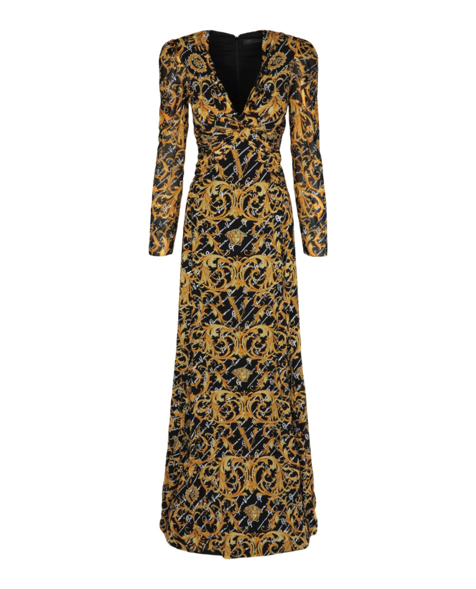 Versace | Baroque Print Evening Gown