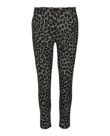 Versace | Animal Printed Wool Blend Pants