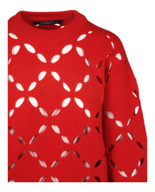 Versace | Wool Cutout Sweater