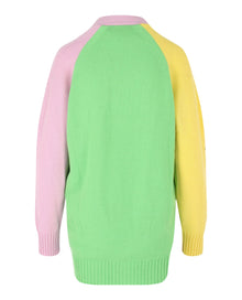 Versace | Colorblock Cashmere Cardigan