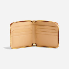 Unisex | Remi Zip Wallet | Caramel