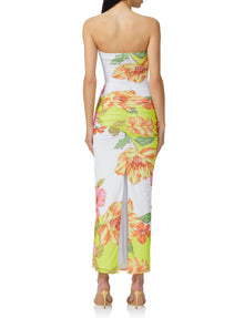 Marlo Maxi Dress | Color Block Floral