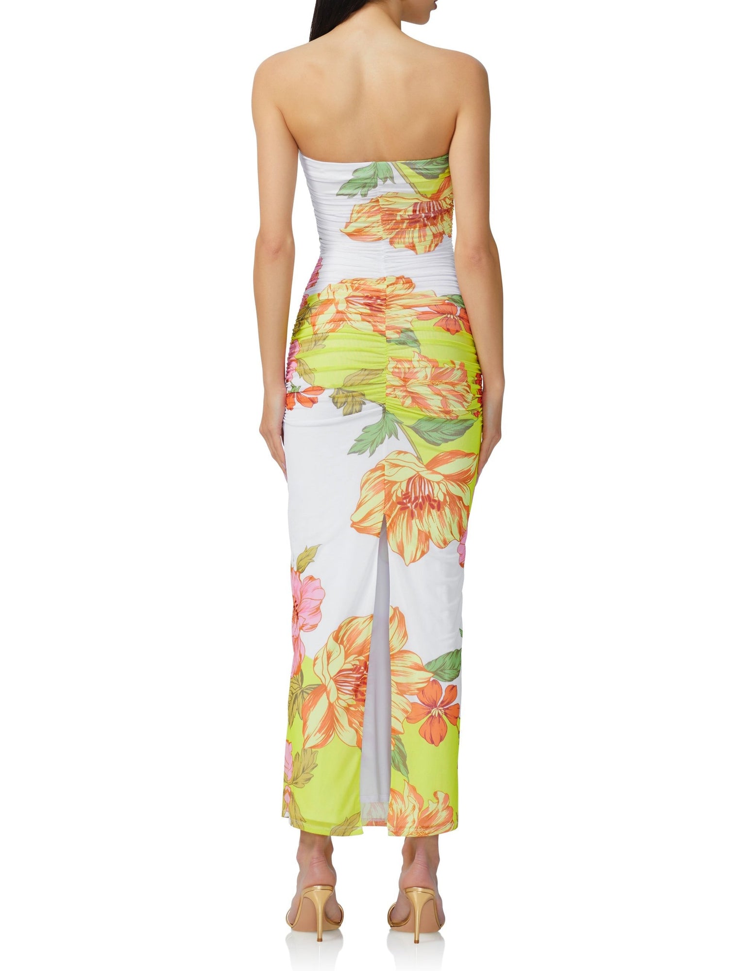 Marlo Maxi Dress | Color Block Floral