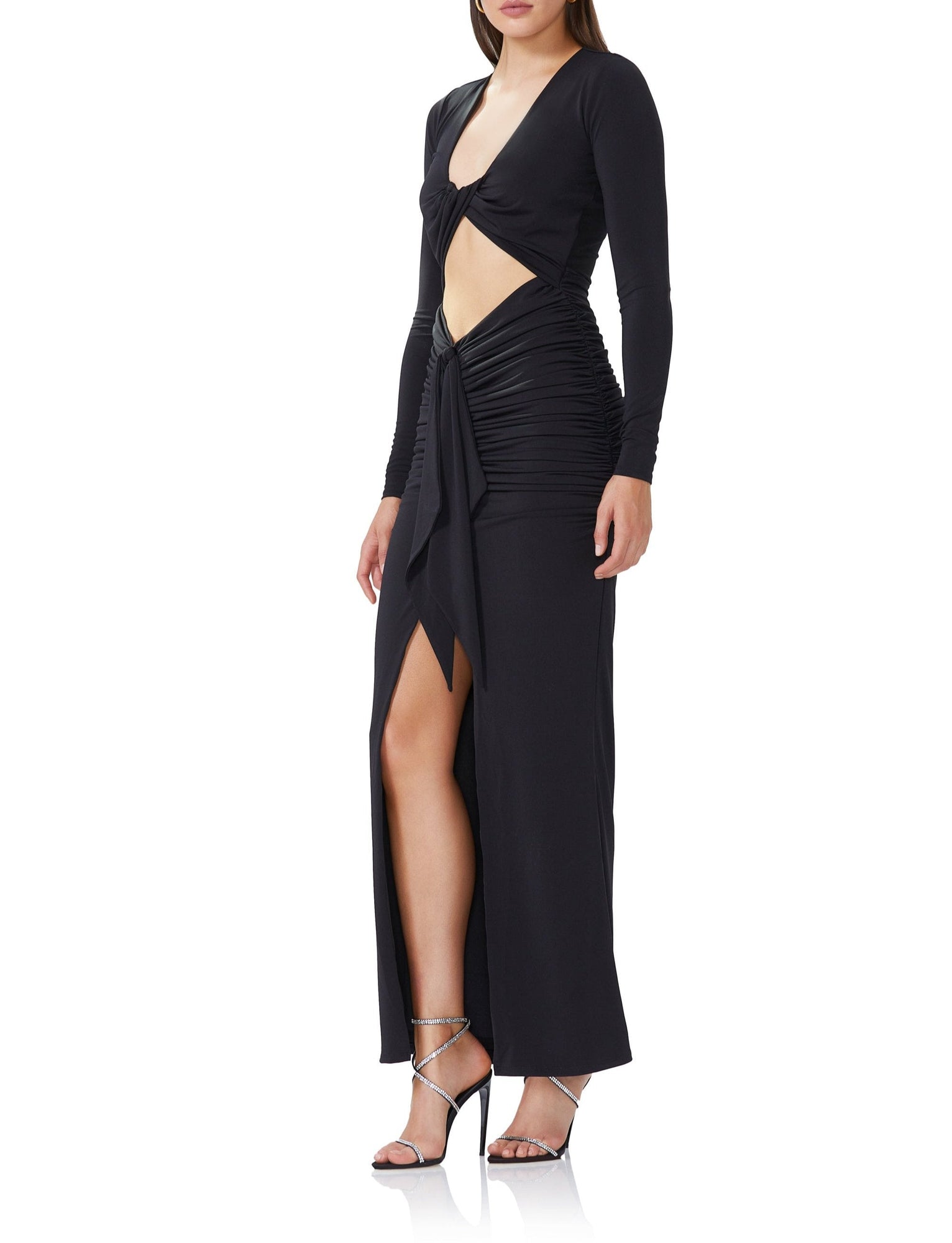 Winnie Maxi Dress | Noir